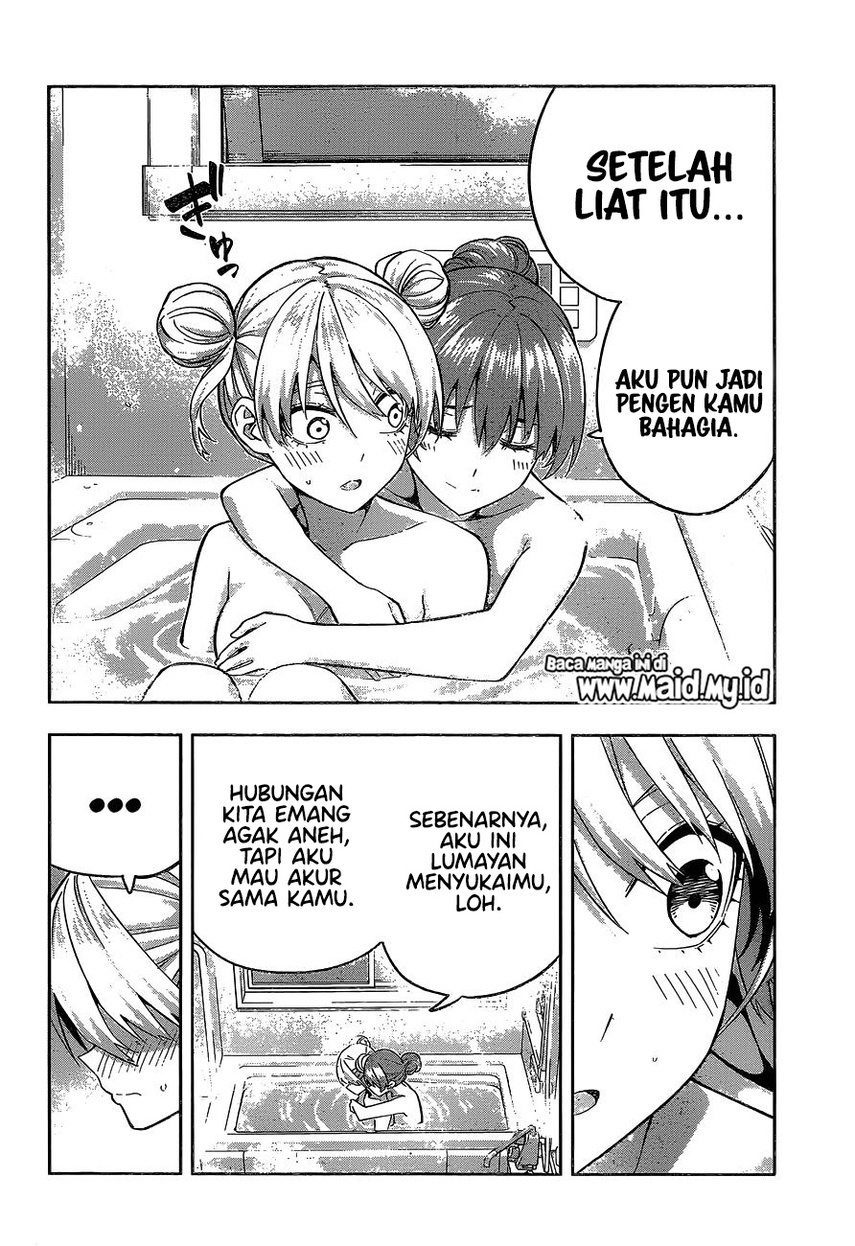 Kanojo mo Kanojo Chapter 143 Bahasa Indonesia