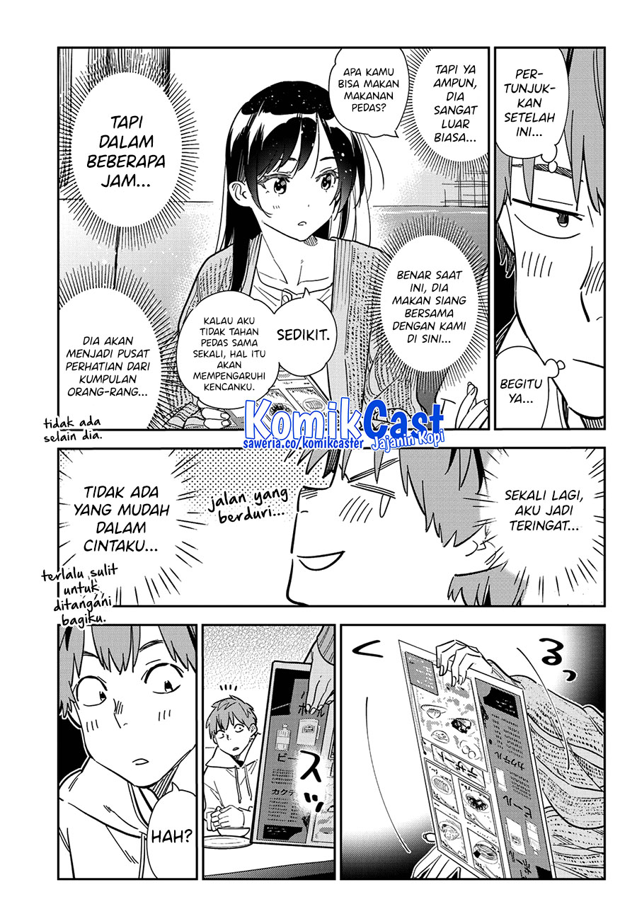 Kanojo, Okarishimasu Chapter 280 Bahasa Indonesia