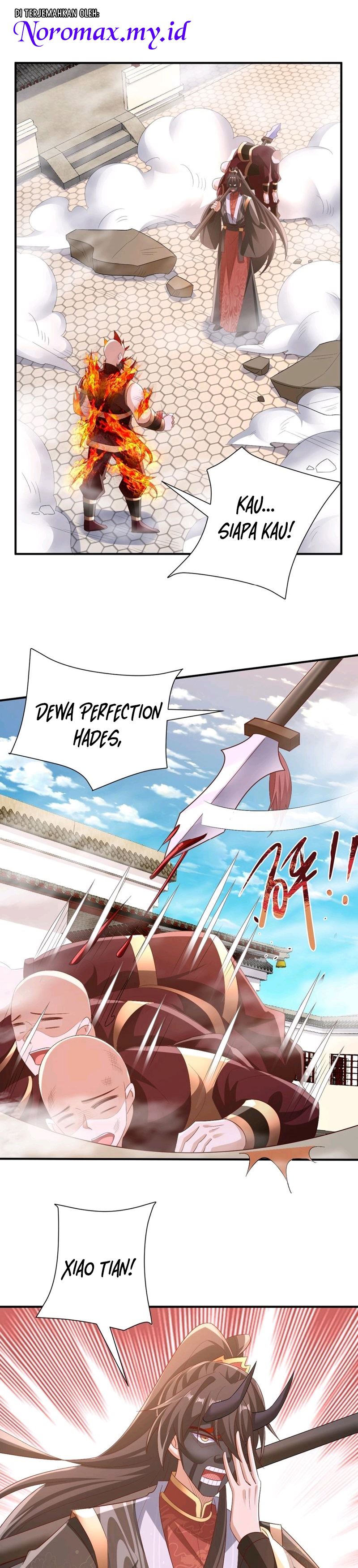 It’s Over! The Queen’s Soft Rice Husband is Actually Invincible Chapter 202 Bahasa Indonesia