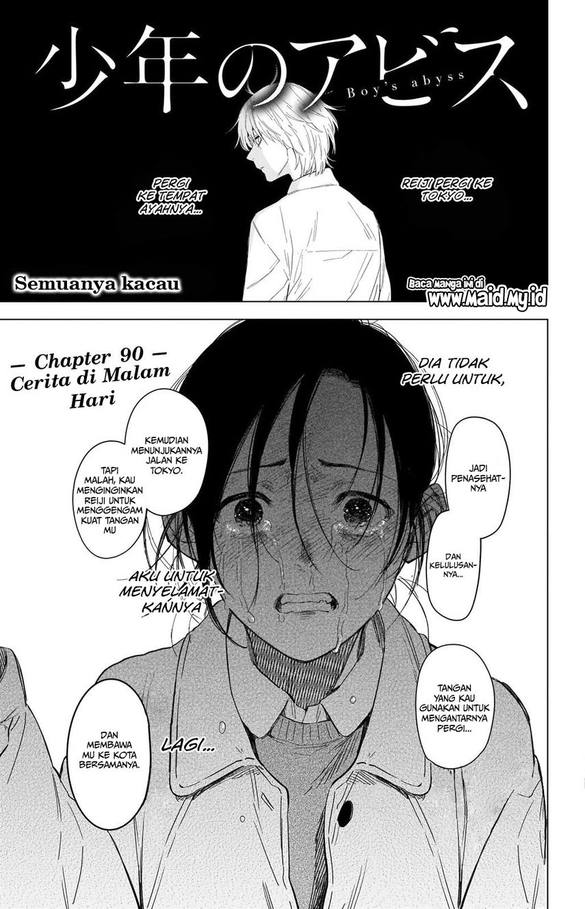 Shounen no Abyss Chapter 90 Bahasa Indonesia