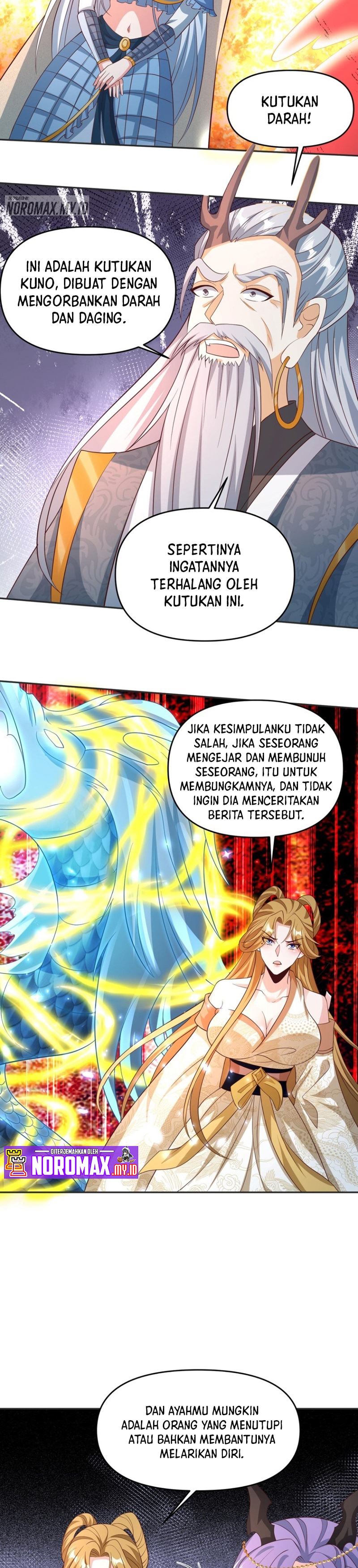It’s Over! The Queen’s Soft Rice Husband is Actually Invincible Chapter 157 Bahasa Indonesia