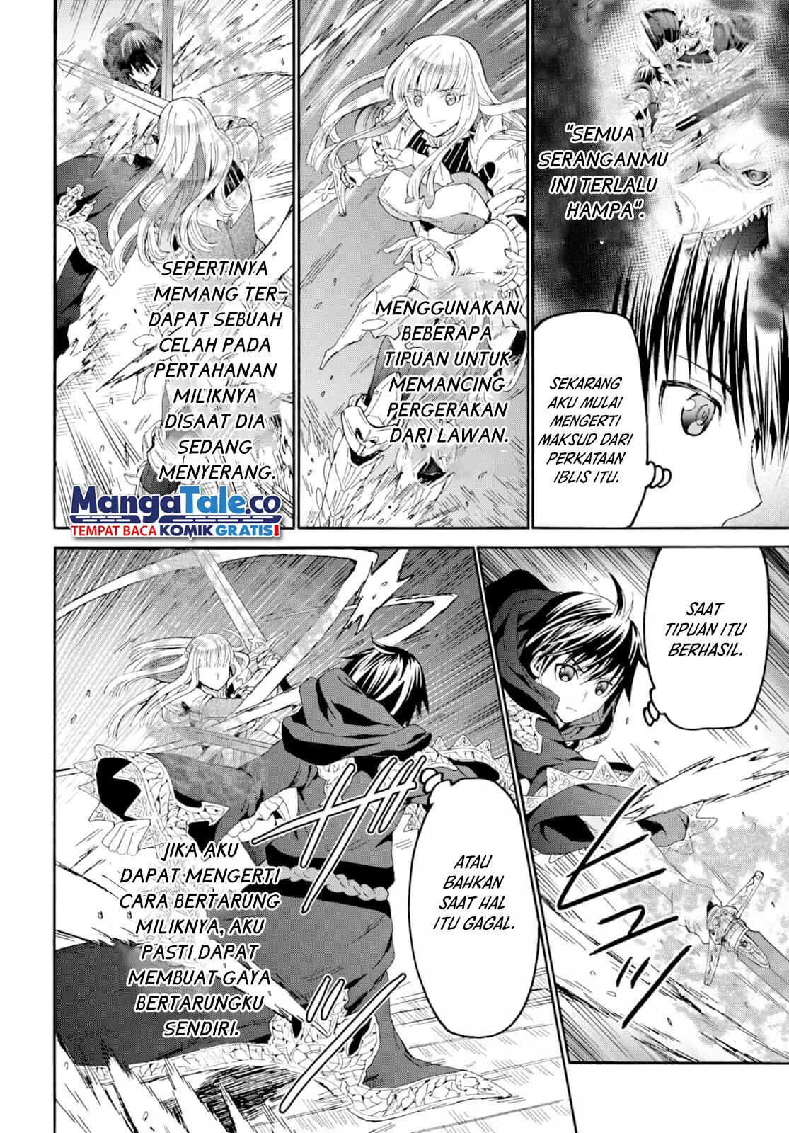 Death March kara Hajimaru Isekai Kyousoukyoku Chapter 96 Bahasa Indonesia