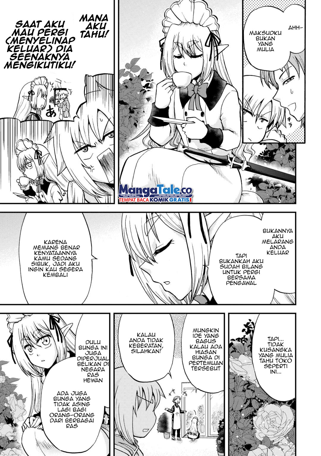 Zensei wa Ken Mikado. Konjou Kuzu Ouji Chapter 34 Bahasa Indonesia