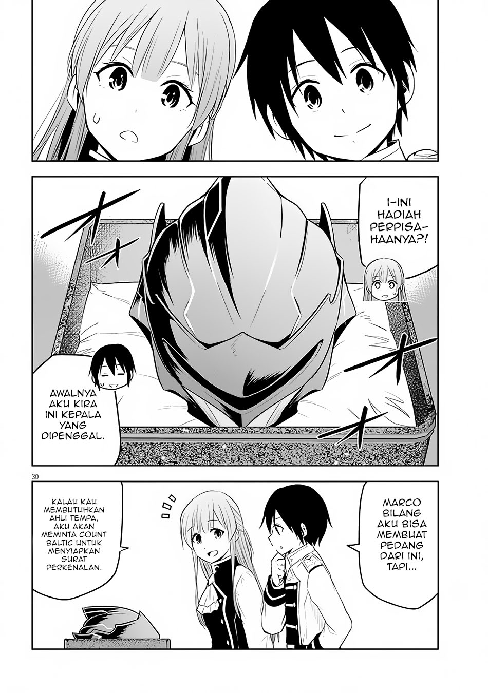 Maseki Gurume: Mamono no Chikara o Tabeta Ore wa Saikyou! Chapter 42 Bahasa Indonesia