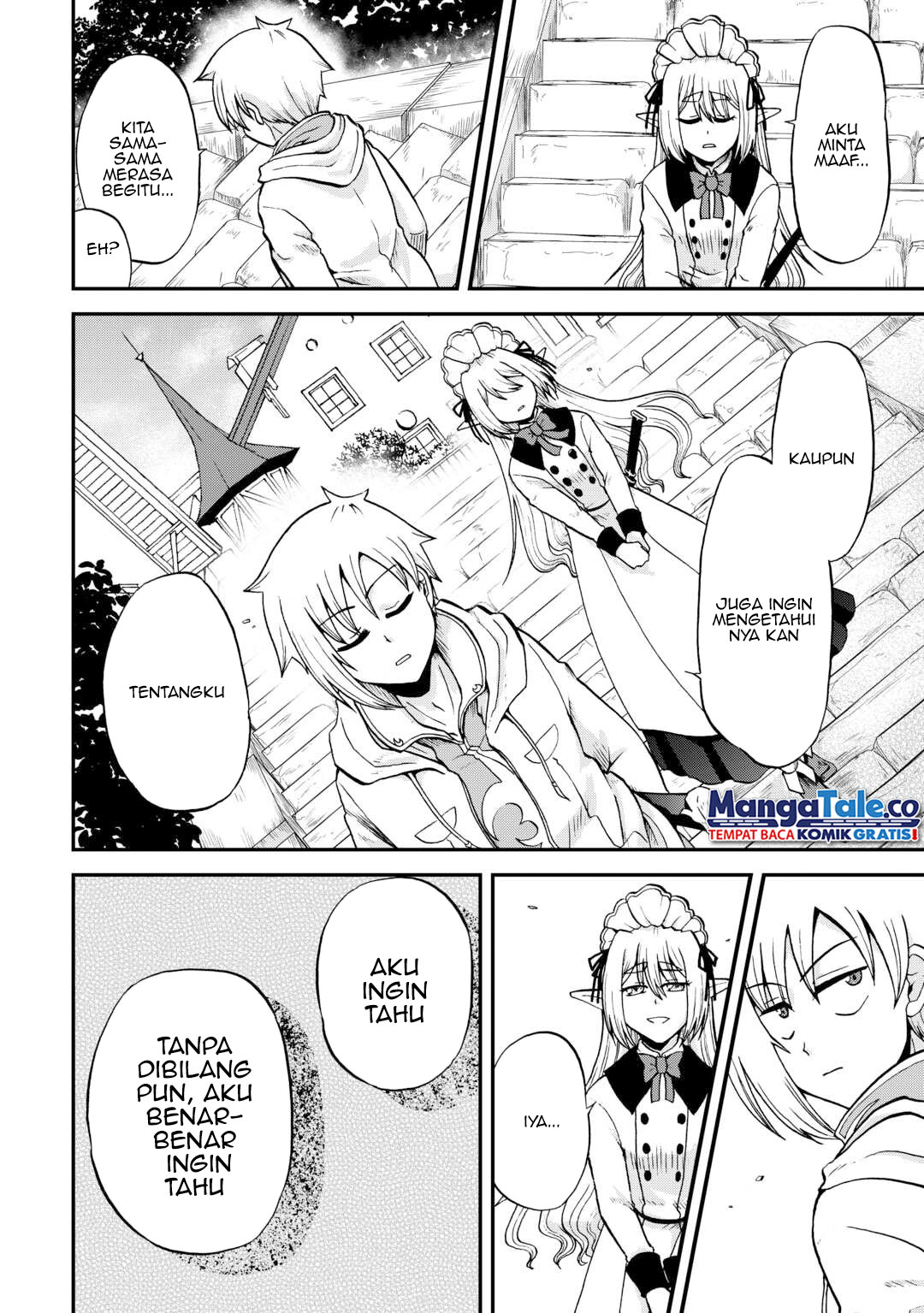 Zensei wa Ken Mikado. Konjou Kuzu Ouji Chapter 34 Bahasa Indonesia