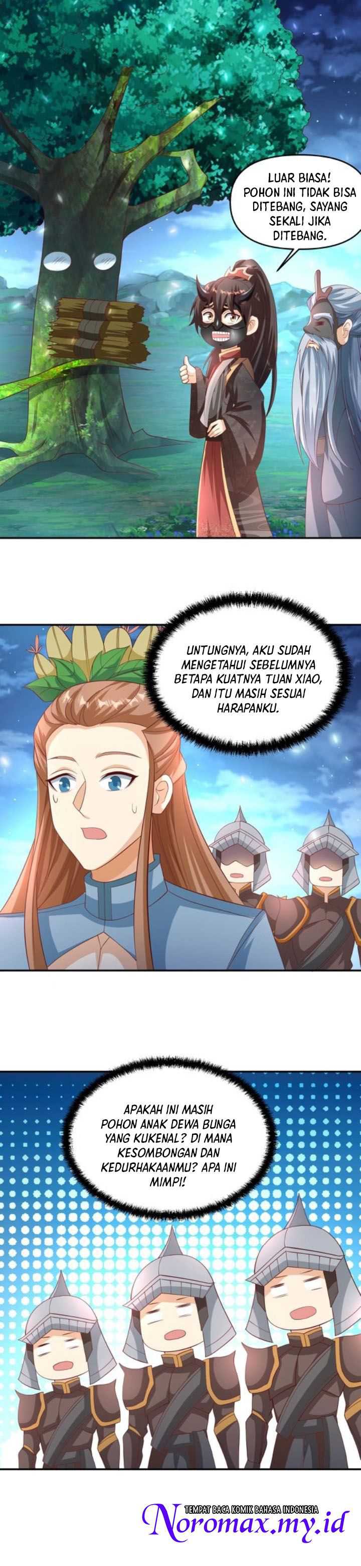 It’s Over! The Queen’s Soft Rice Husband is Actually Invincible Chapter 255 Bahasa Indonesia