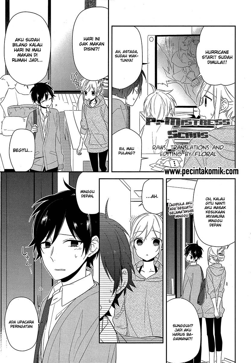 KomiknHorimiya Chapter 34