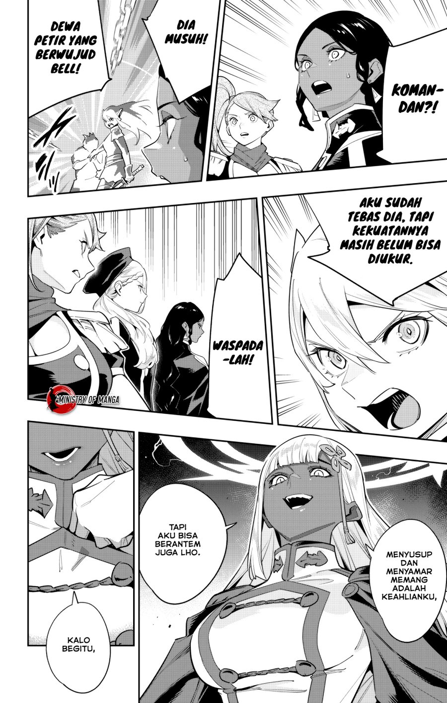 Mato Seihei no Slave Chapter 115 Bahasa Indonesia