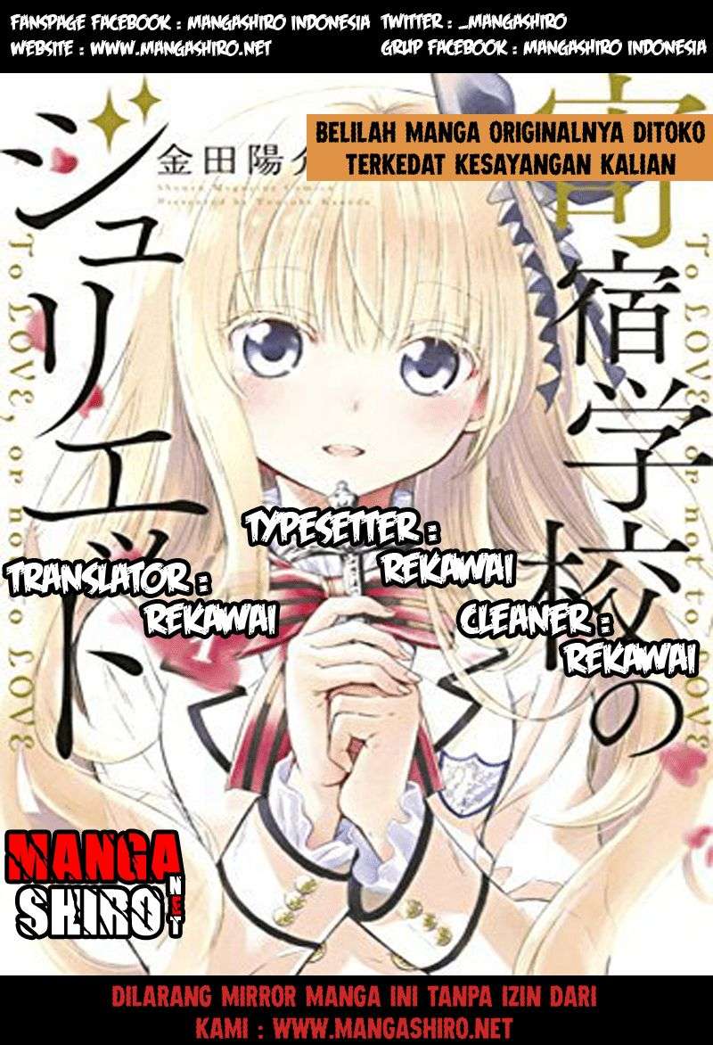 Kishuku Gakkou no Juliet Chapter 10 Bahasa Indonesia