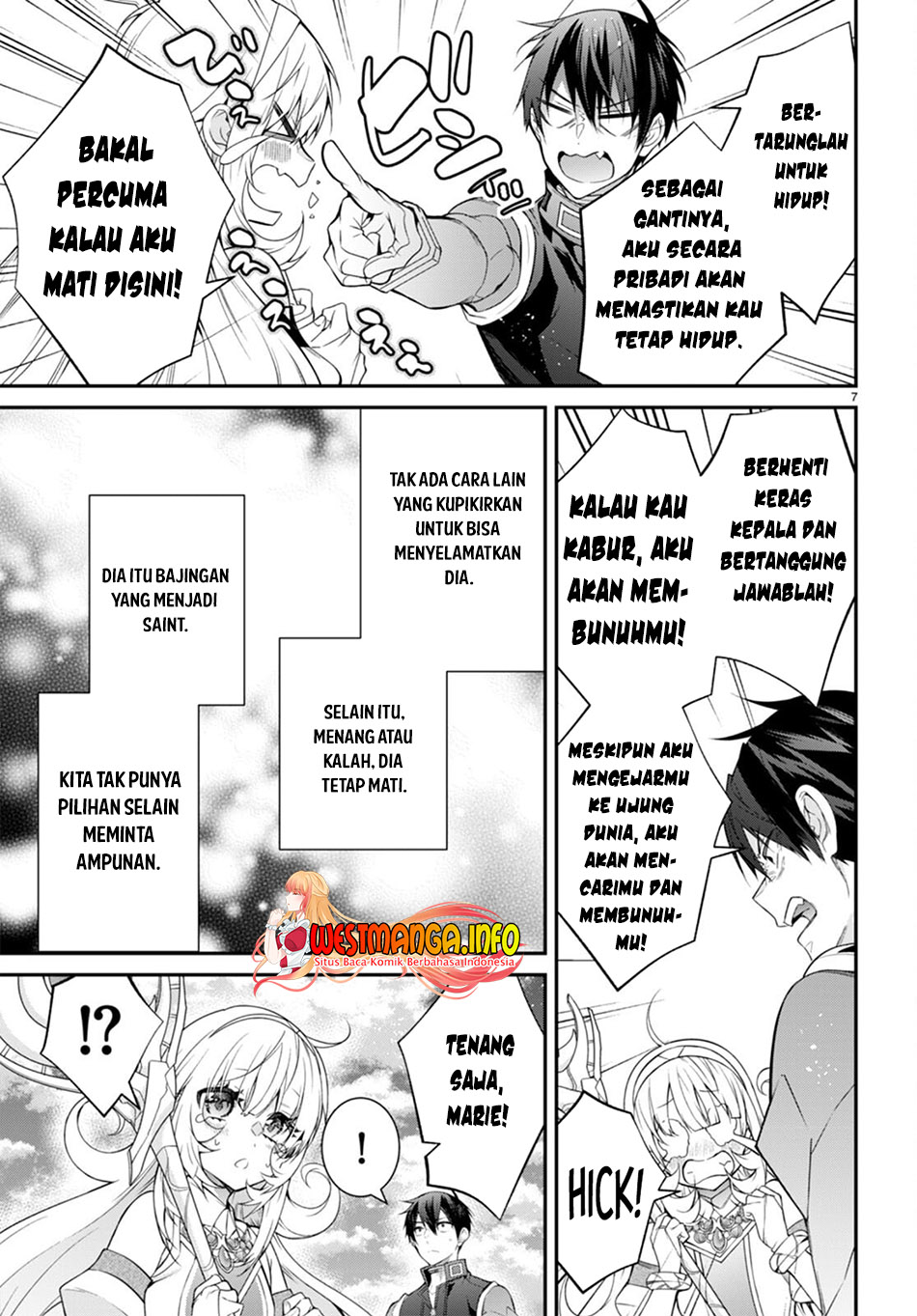 KomiknOtome Game Sekai wa Mob ni Kibishii Sekai Desu Chapter 57