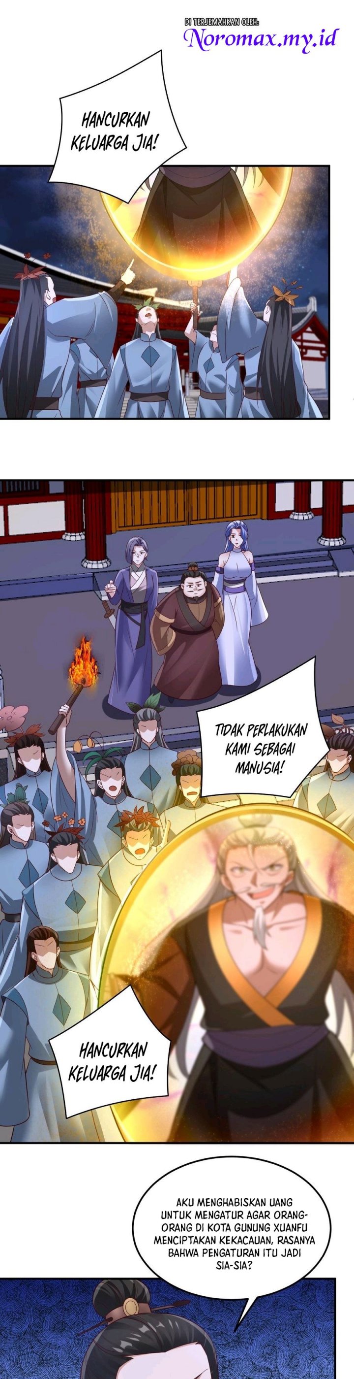 It’s Over! The Queen’s Soft Rice Husband is Actually Invincible Chapter 236 Bahasa Indonesia