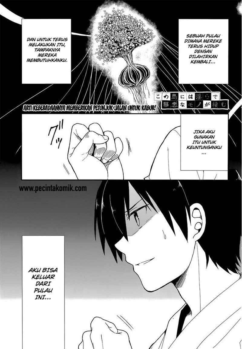 Kono Shima ni wa Midara de Jaaku na Mono ga Sumu Chapter 06 Bahasa Indonesia