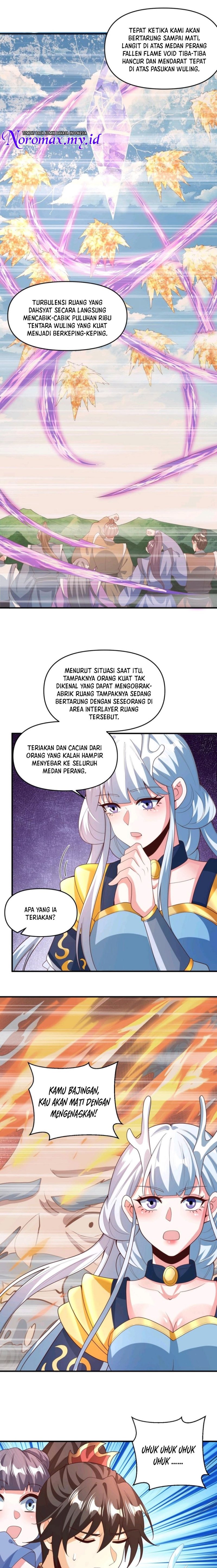 It’s Over! The Queen’s Soft Rice Husband is Actually Invincible Chapter 211 Bahasa Indonesia