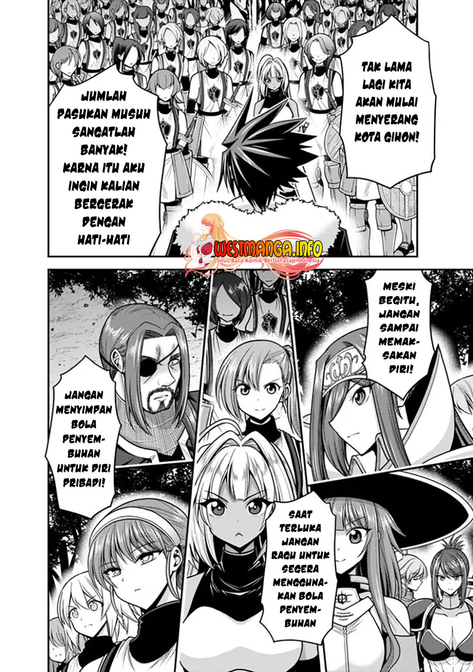 Kujibiki Tokushou Musou Harem-ken Chapter 41.1 Bahasa Indonesia