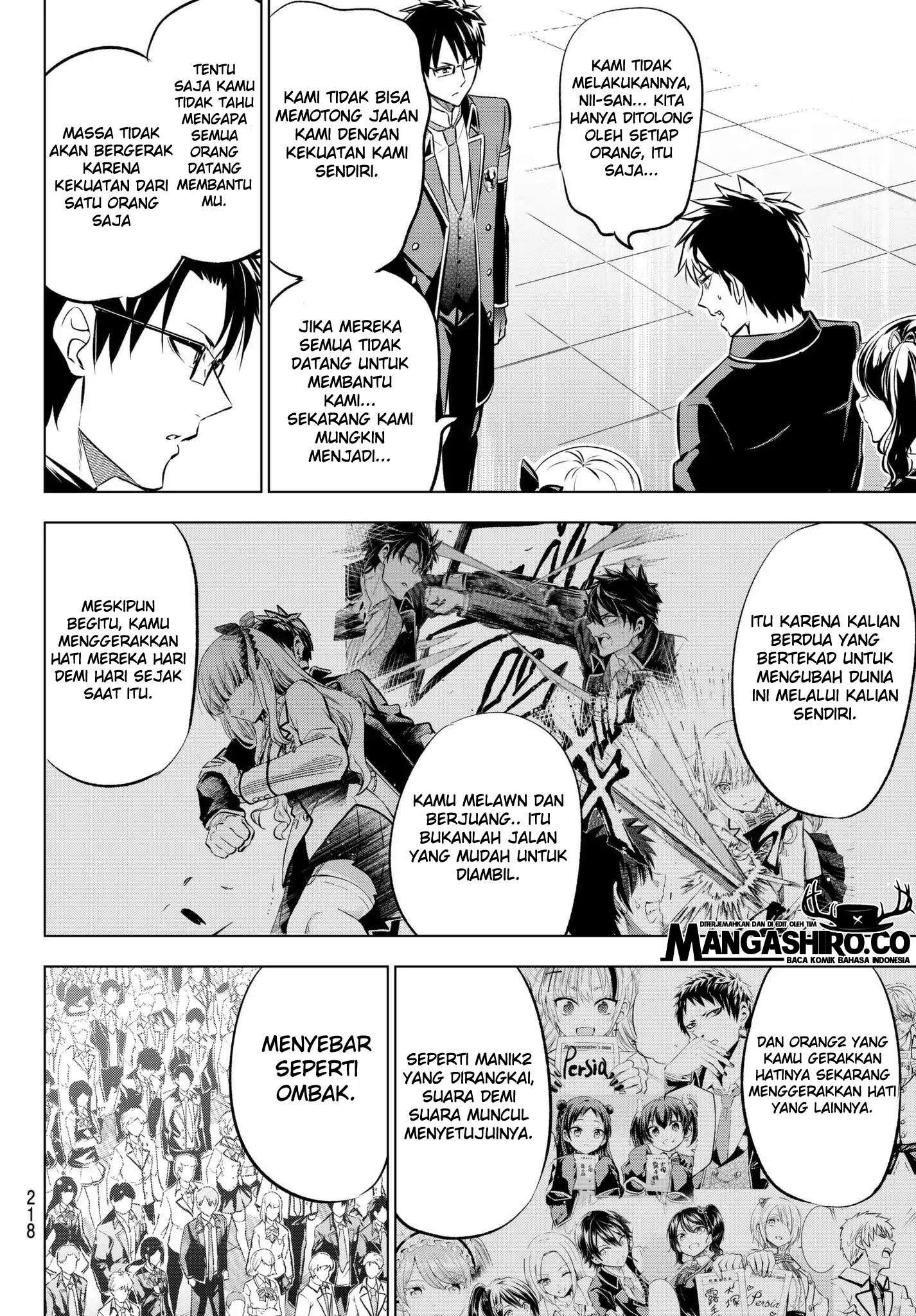 Kishuku Gakkou no Juliet Chapter 89 Bahasa Indonesia