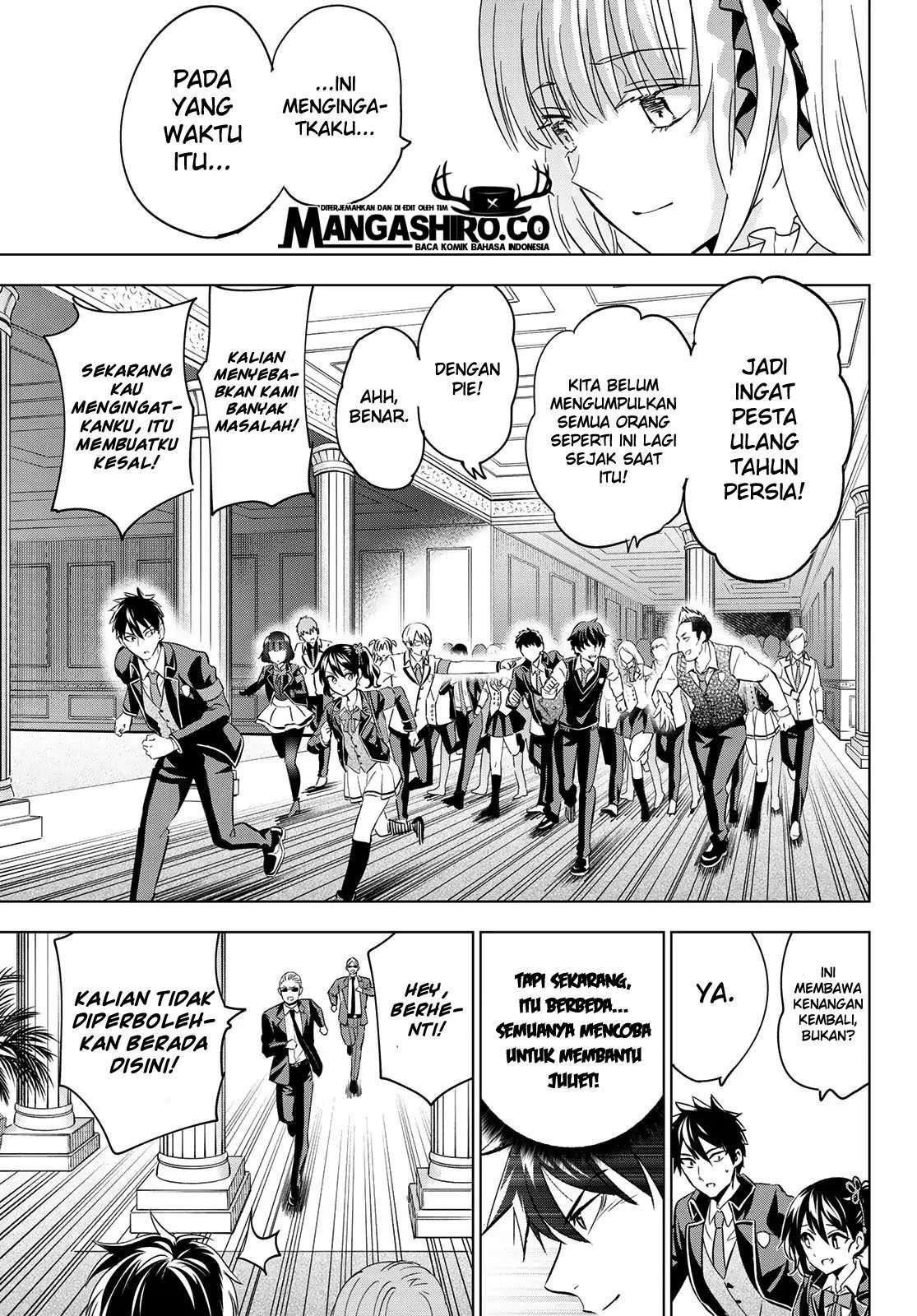 Kishuku Gakkou no Juliet Chapter 112 Bahasa Indonesia