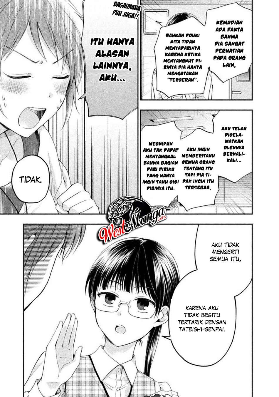 Kono Kaisha ni Suki na Hito ga Imasu Chapter 07 Bahasa Indonesia