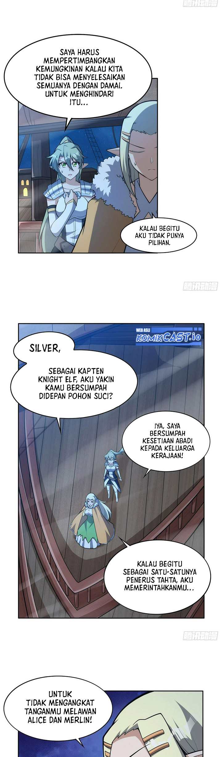 The Demon King Who Lost His Job Chapter 353 Bahasa Indonesia
