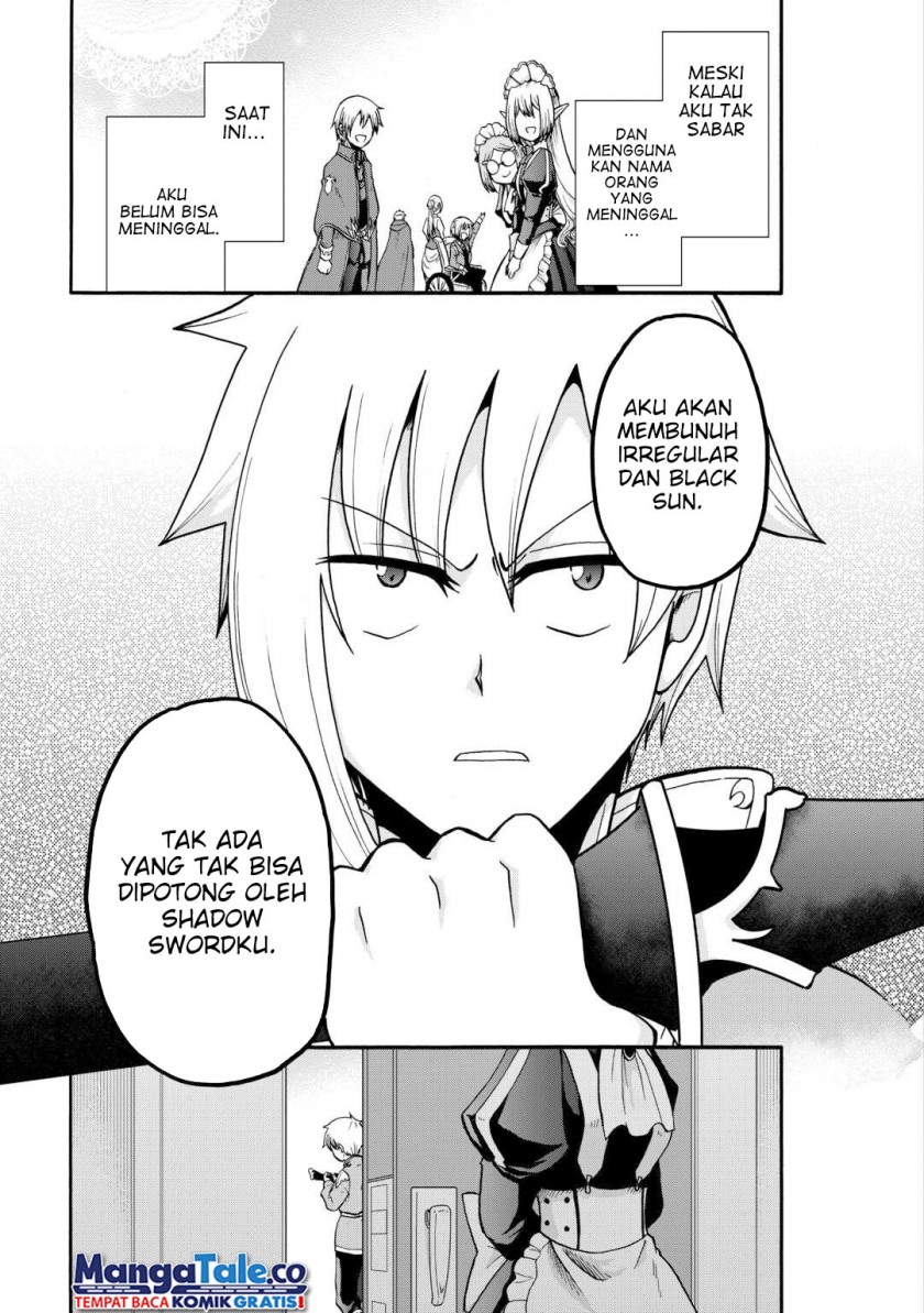 Zensei wa Ken Mikado. Konjou Kuzu Ouji Chapter 35 Bahasa Indonesia