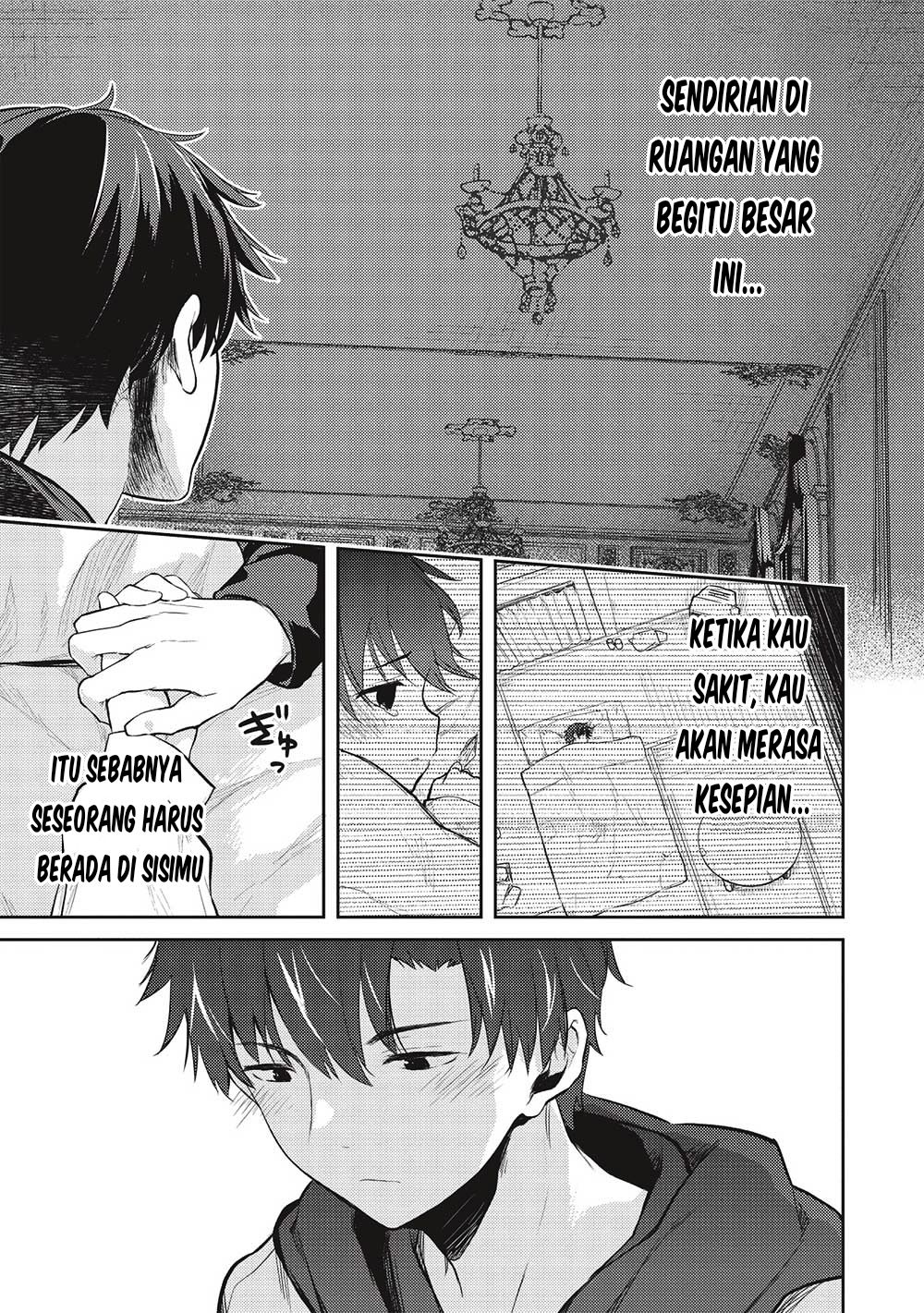 Saijo no Osewa ~Takane no Hana Darakena Meimon Kou de, Gakuin Ichi no Ojou-sama (Seikatsu Noryoku Kaimu) o Kagenagara Osewa suru Koto ni Narimashita~ Chapter 13 Bahasa Indonesia