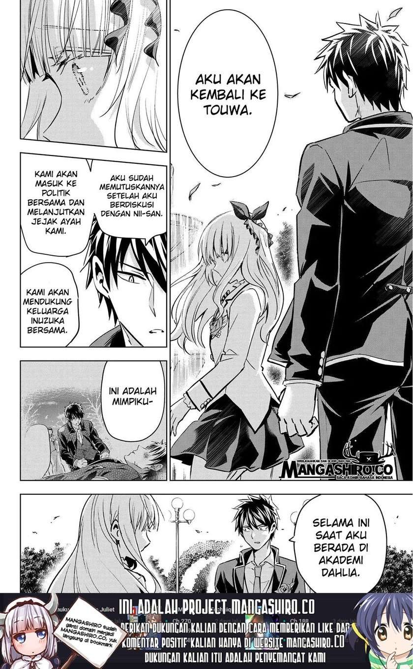 Kishuku Gakkou no Juliet Chapter 118 Bahasa Indonesia