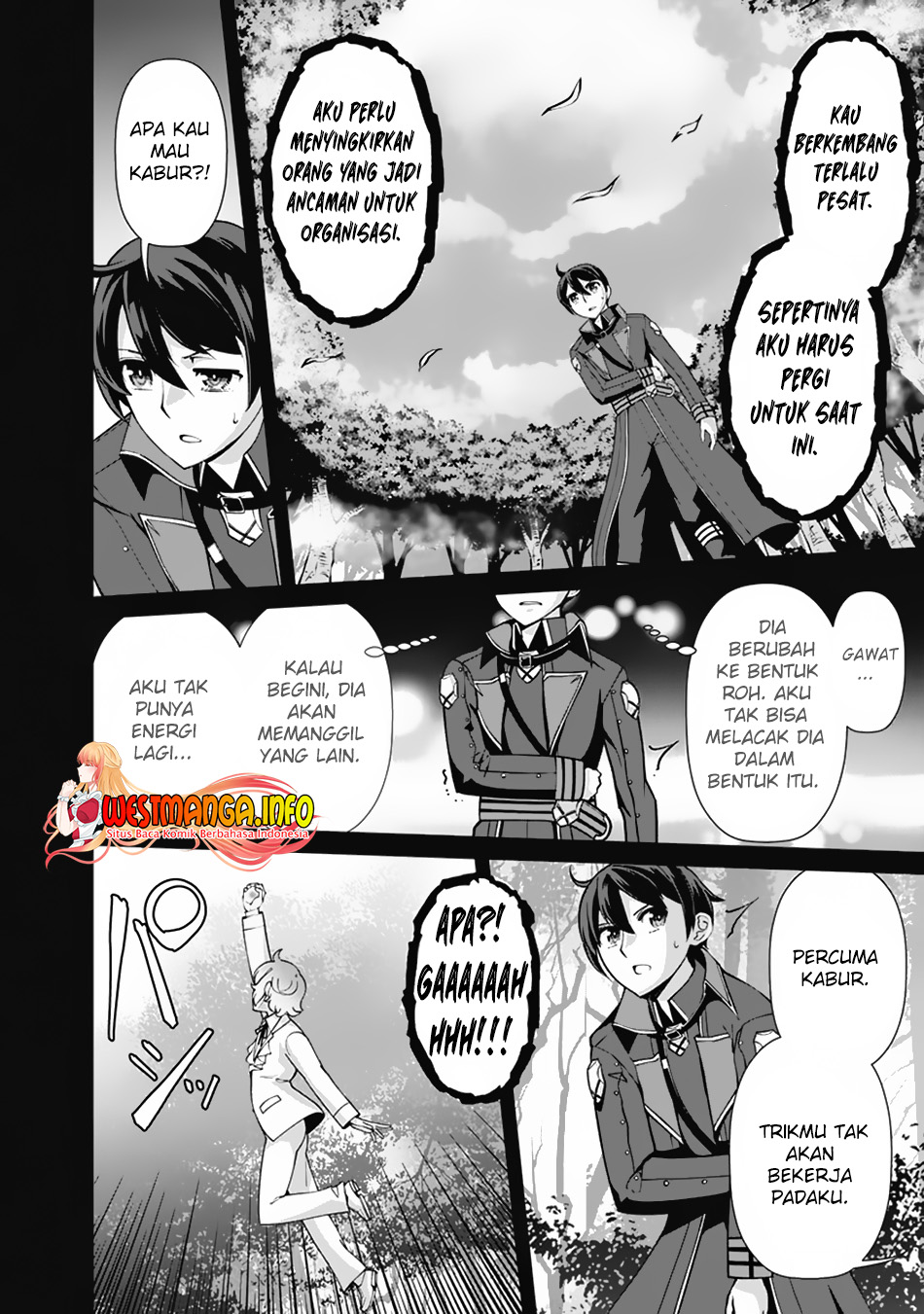 Rettou Me no Tensei Majutsushi Shiitage Rareta Moto Yuusha wa Mirai no Sekai o Yoyuu de Ikinuku Chapter 106 Bahasa Indonesia