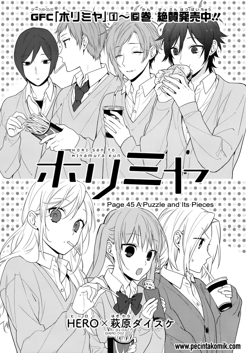 KomiknHorimiya Chapter 45