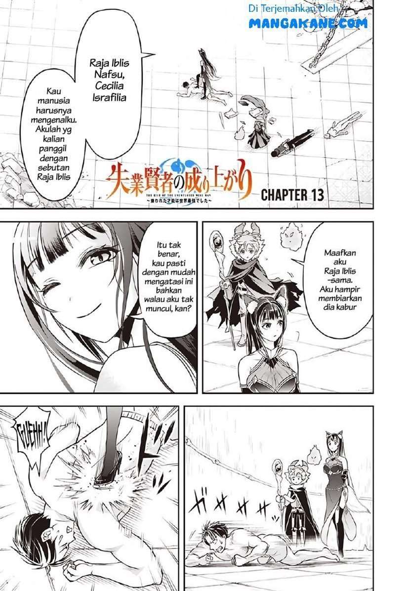 Shitsugyou Kenja no Nariagari Chapter 13 Bahasa Indonesia