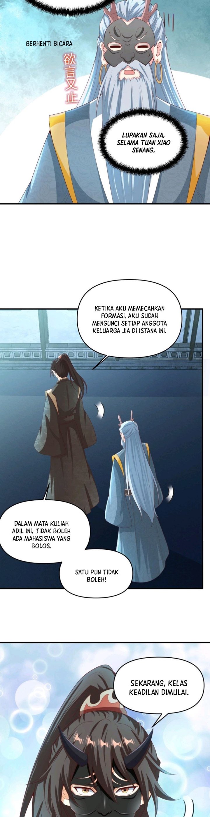It’s Over! The Queen’s Soft Rice Husband is Actually Invincible Chapter 233 Bahasa Indonesia