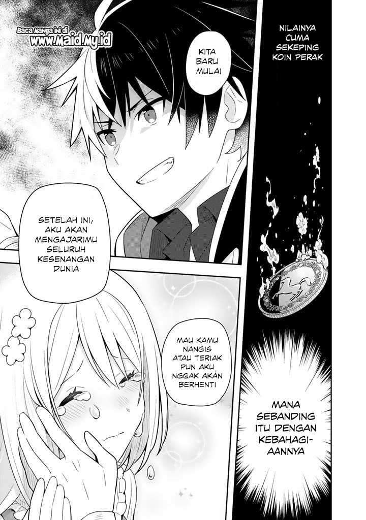 Konyaku Haki Sareta Reijo wo Hirotta Ore ga, Ikenai Koto wo Oshiekomu Oishi Mono wo Tabesasete Oshare wo Sasete, Sekaichi Shiawasena Shojo ni Produce! Chapter 5 Bahasa Indonesia