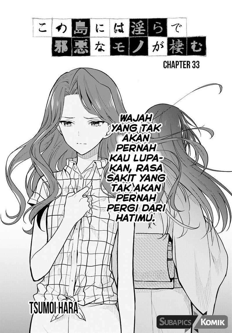 Kono Shima ni wa Midara de Jaaku na Mono ga Sumu Chapter 33 Bahasa Indonesia