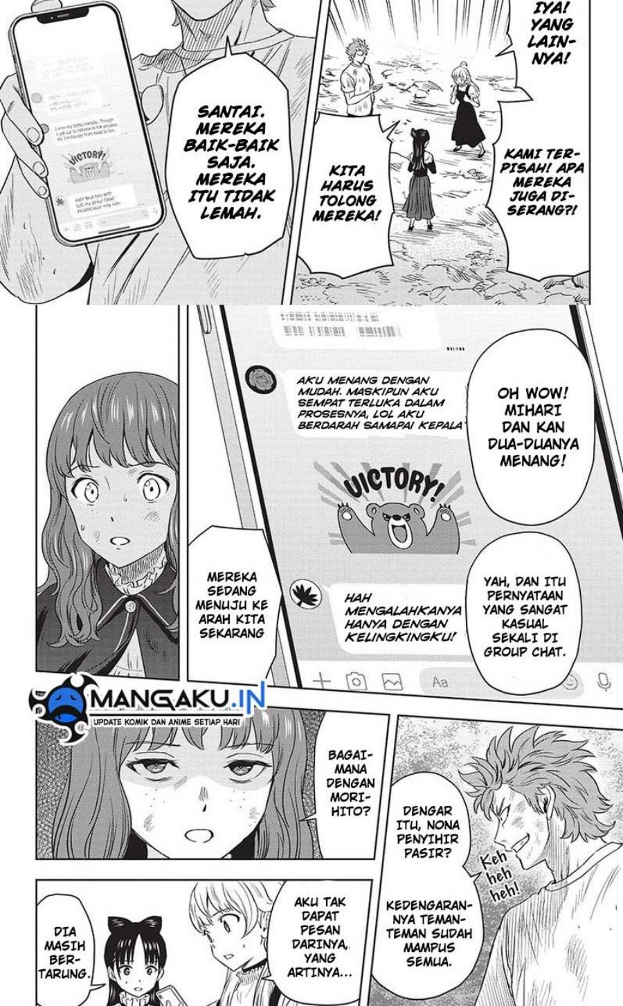 Witch Watch Chapter 124 Bahasa Indonesia