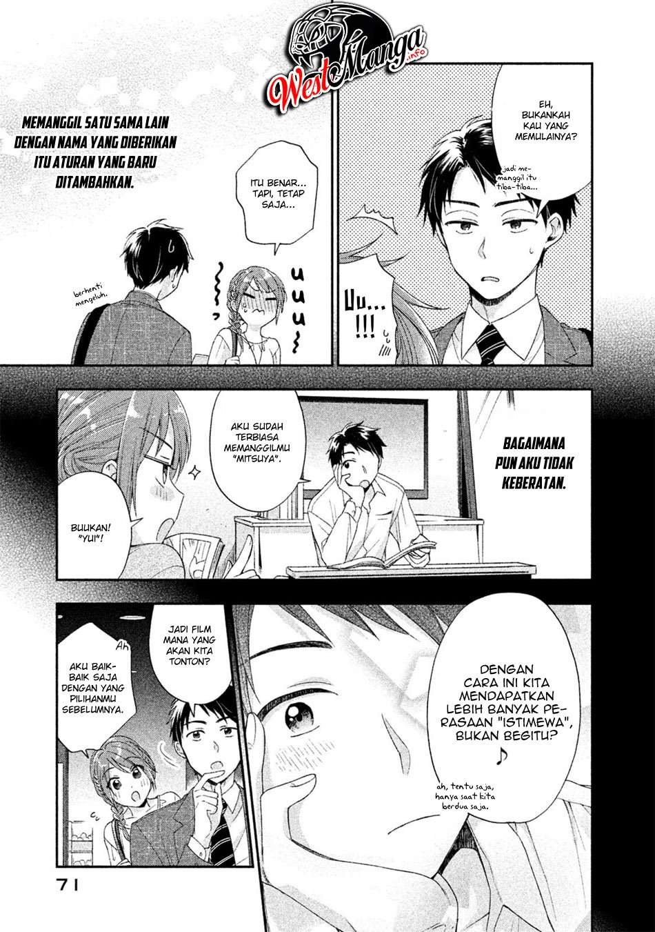 Kono Kaisha ni Suki na Hito ga Imasu Chapter 05 Bahasa Indonesia