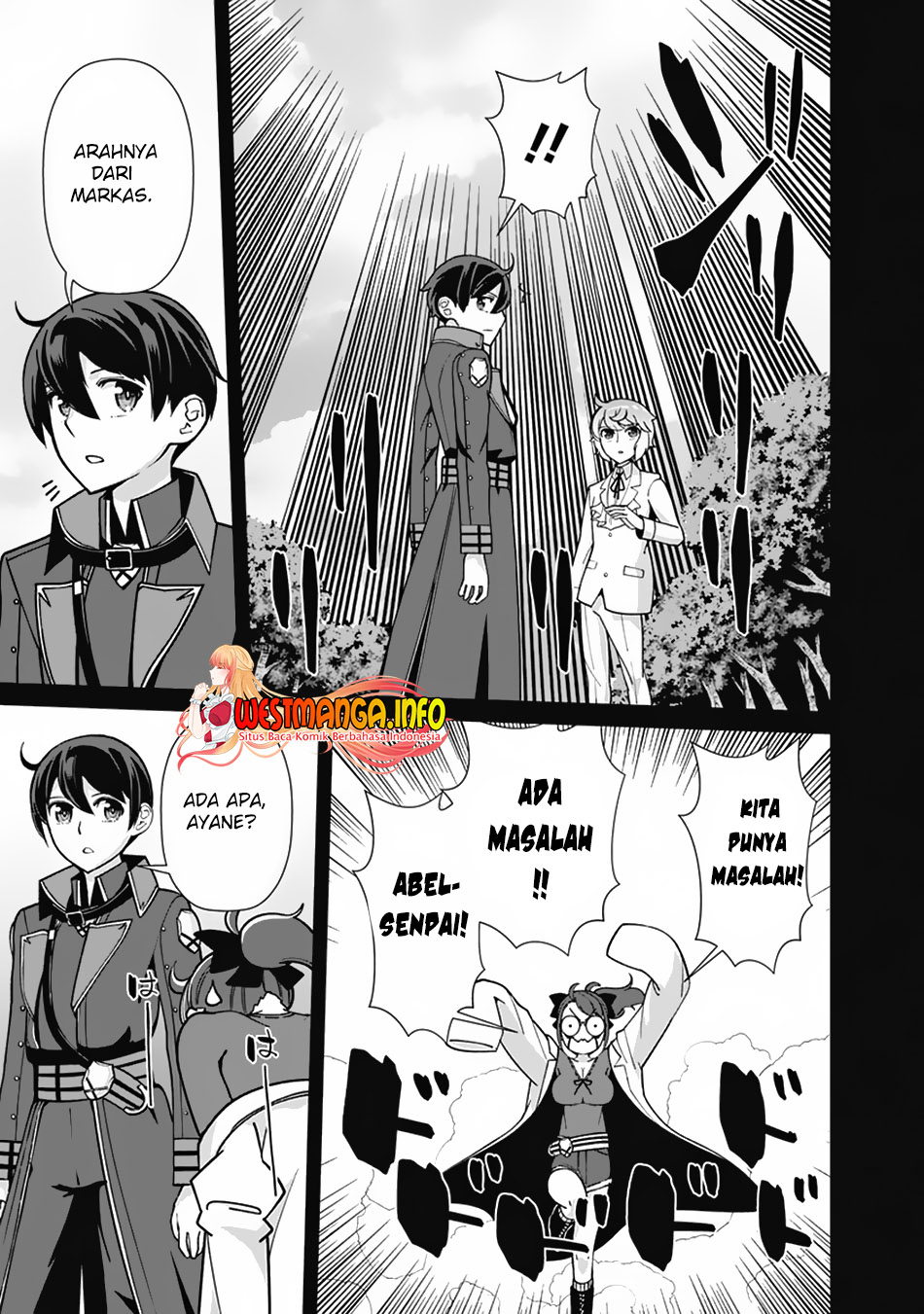 Rettou Me no Tensei Majutsushi Shiitage Rareta Moto Yuusha wa Mirai no Sekai o Yoyuu de Ikinuku Chapter 106 Bahasa Indonesia