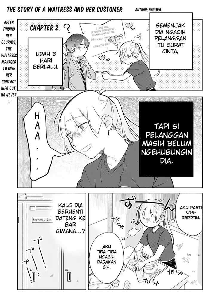 The Story of a Waitress and Her Customer Chapter 2 Bahasa Indonesia