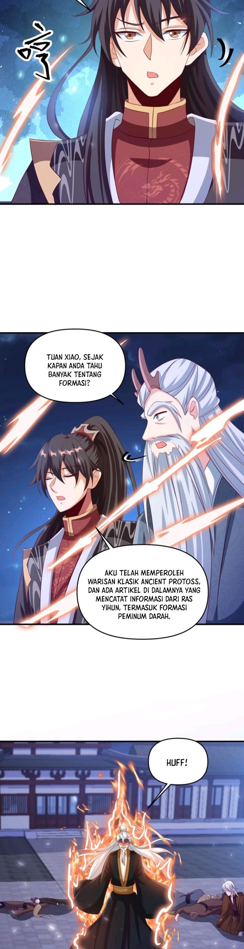It’s Over! The Queen’s Soft Rice Husband is Actually Invincible Chapter 241 Bahasa Indonesia