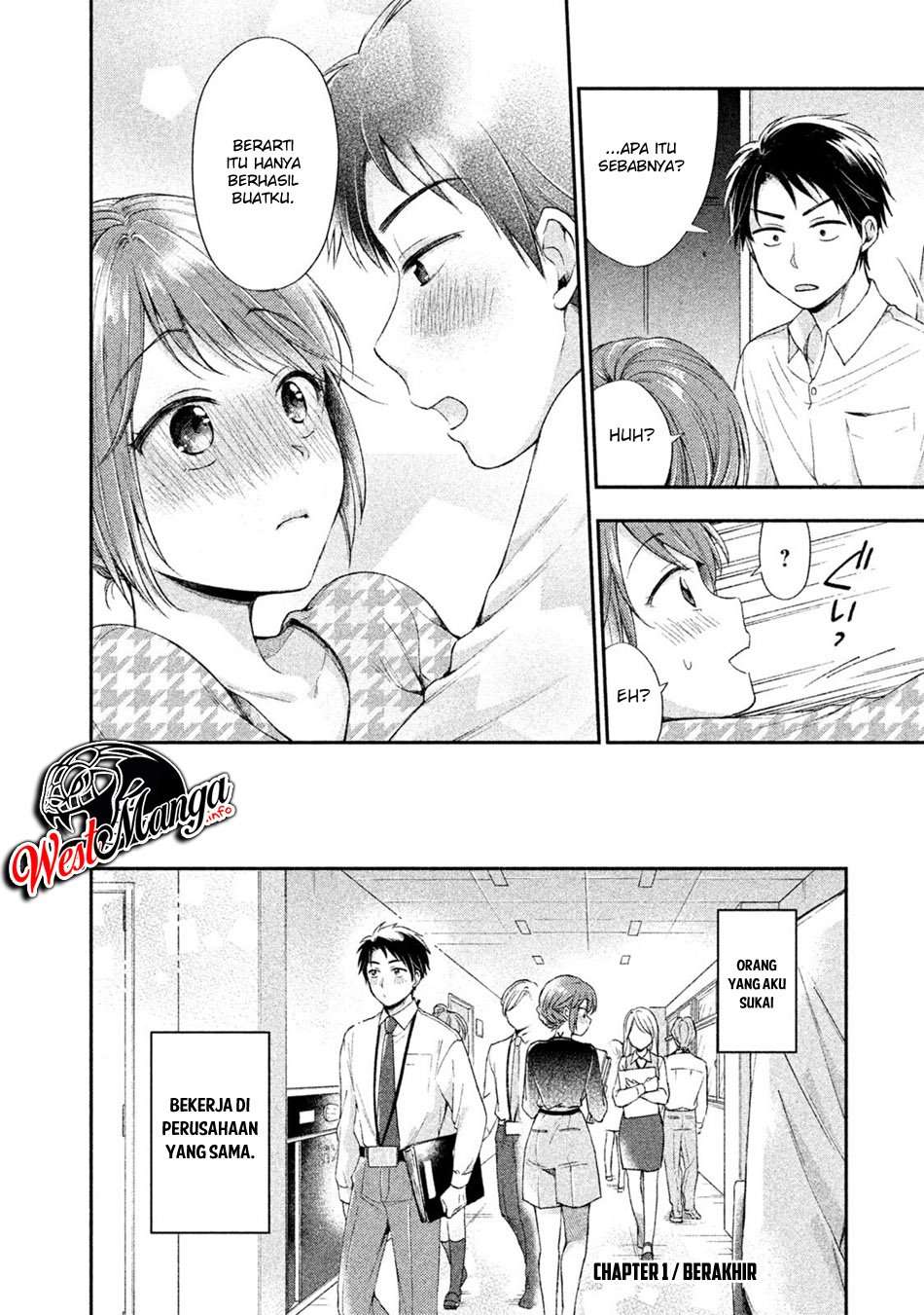 Kono Kaisha ni Suki na Hito ga Imasu Chapter 01 Bahasa Indonesia