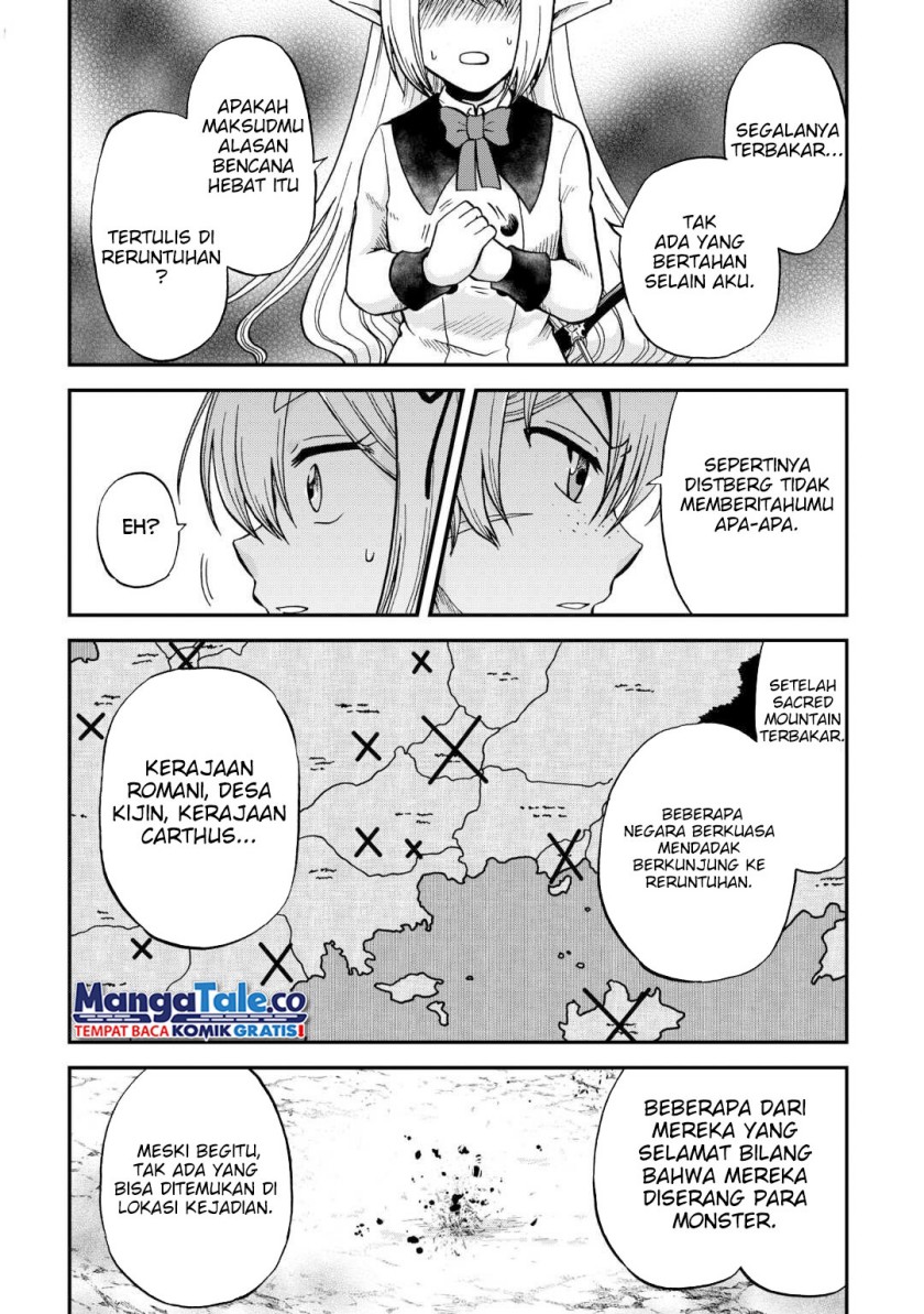 Zensei wa Ken Mikado. Konjou Kuzu Ouji Chapter 35 Bahasa Indonesia