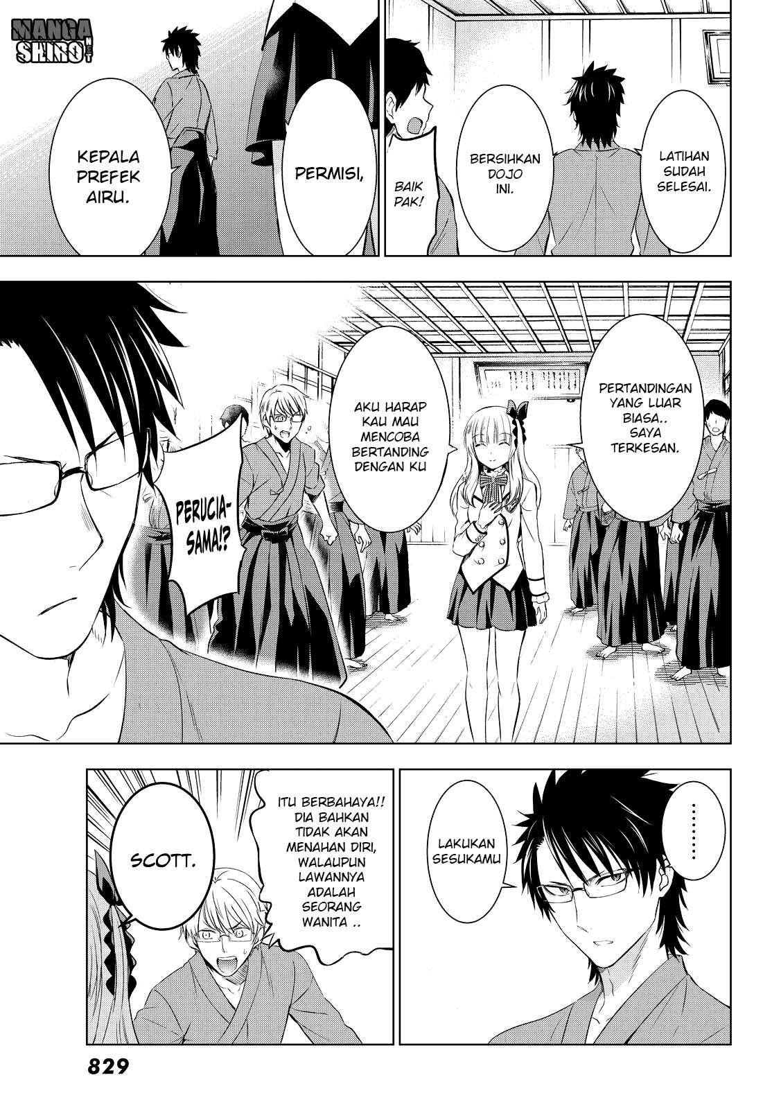 Kishuku Gakkou no Juliet Chapter 24 Bahasa Indonesia