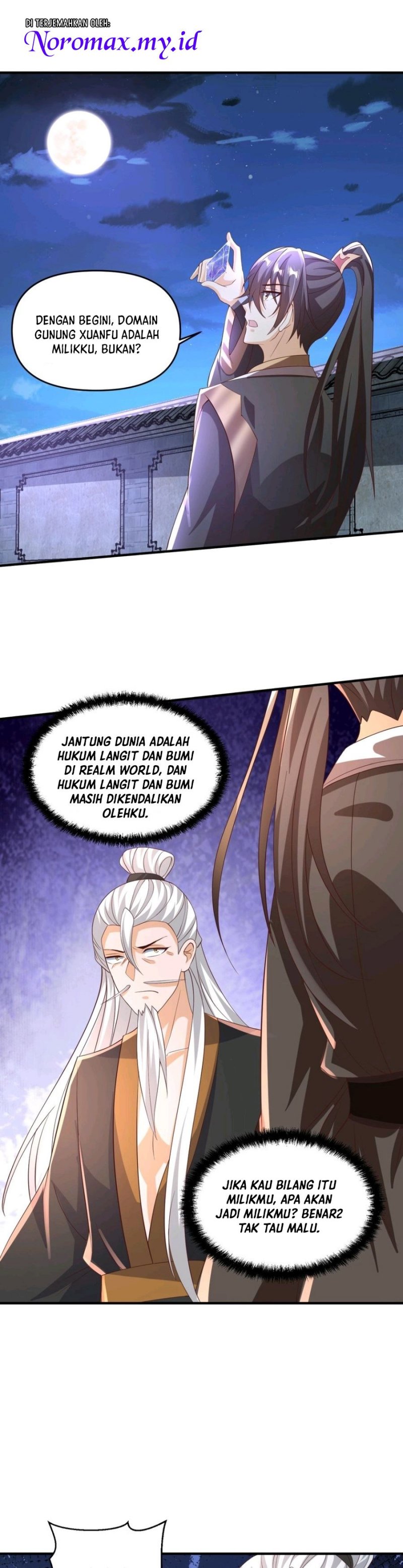 It’s Over! The Queen’s Soft Rice Husband is Actually Invincible Chapter 239 Bahasa Indonesia