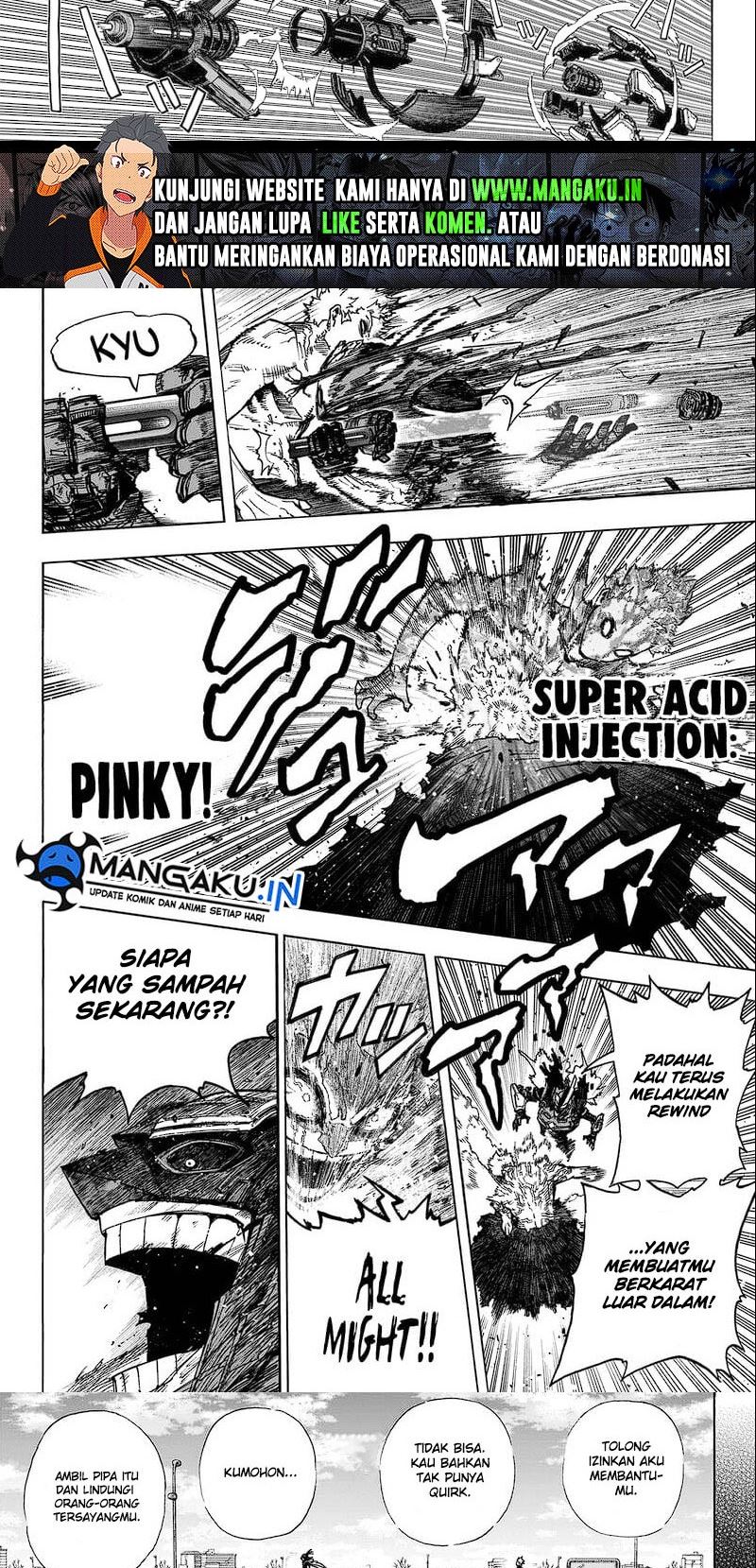 Boku no Hero Academia Chapter 398 Bahasa Indonesia