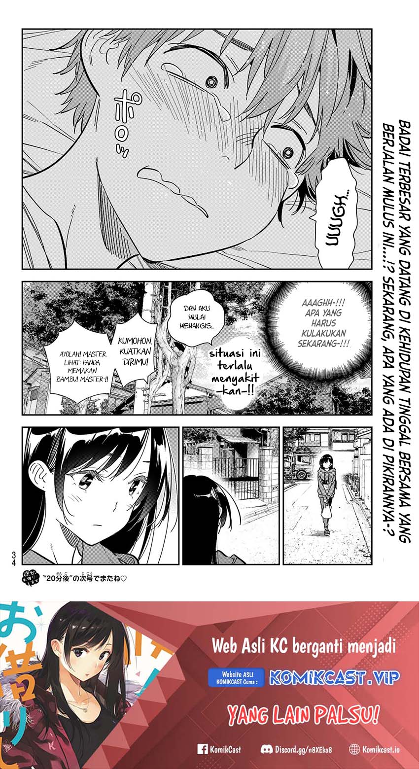 Kanojo, Okarishimasu Chapter 289 Bahasa Indonesia