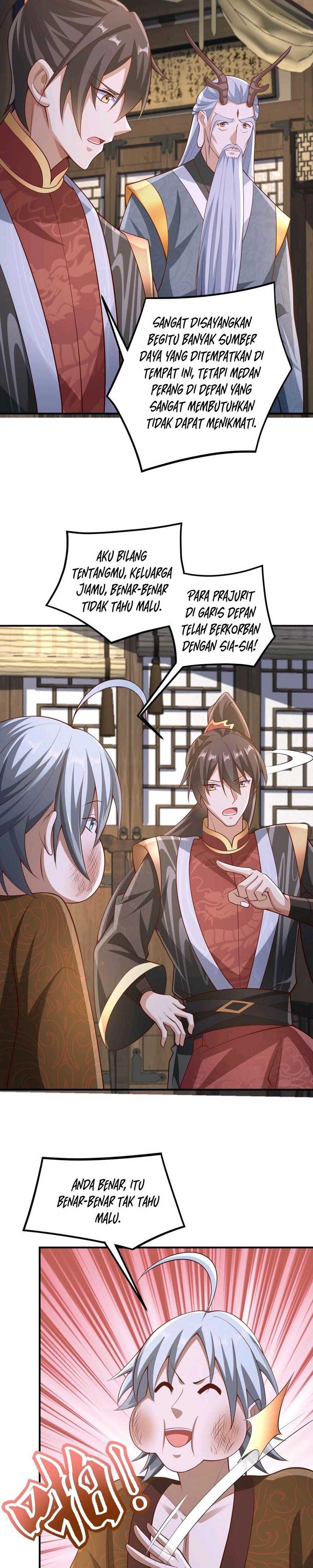 It’s Over! The Queen’s Soft Rice Husband is Actually Invincible Chapter 222 Bahasa Indonesia