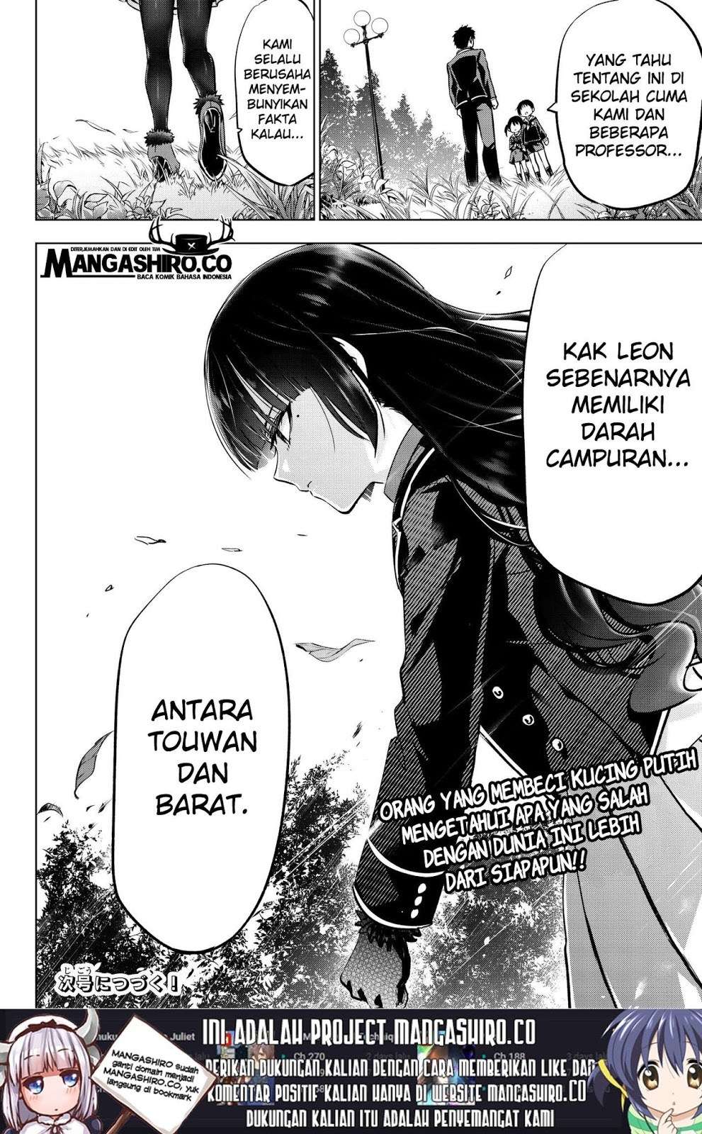 Kishuku Gakkou no Juliet Chapter 82 Bahasa Indonesia