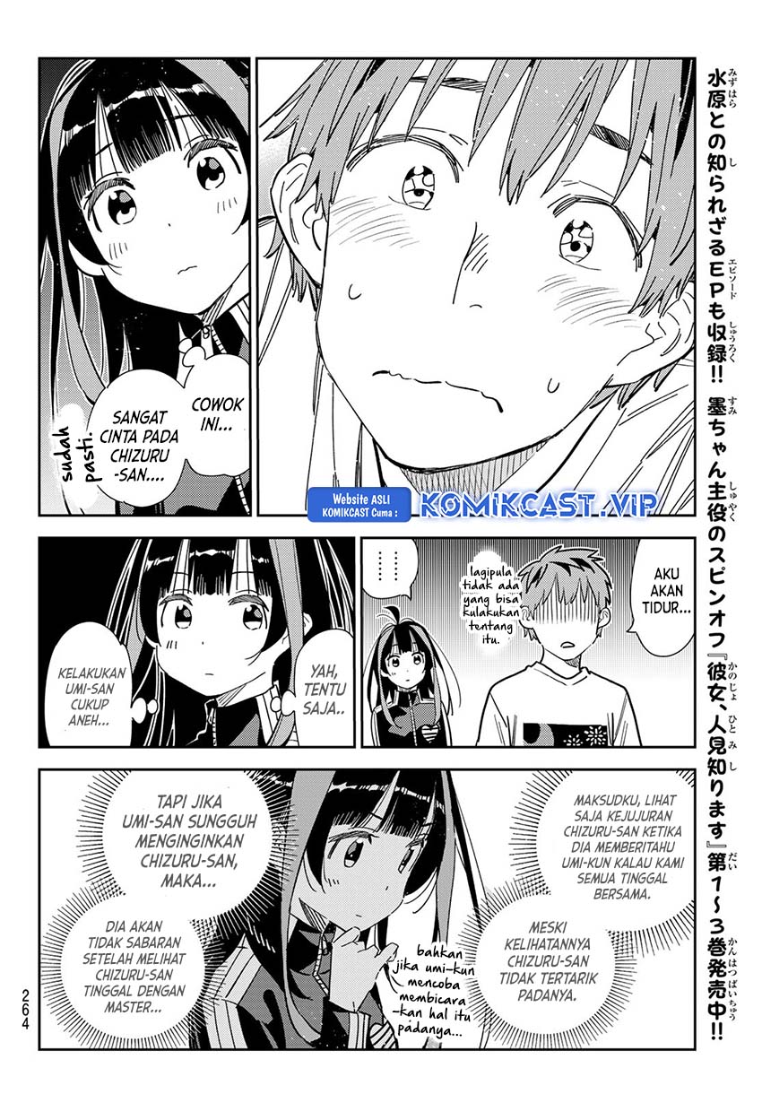 Kanojo, Okarishimasu Chapter 288 Bahasa Indonesia