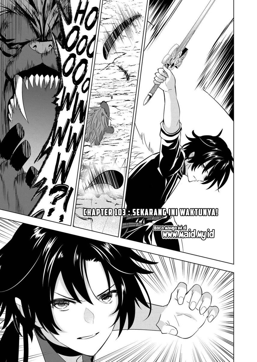 Shijou Saikyou Orc-san no Tanoshii Tanetsuke Harem Zukuri Chapter 103 Bahasa Indonesia