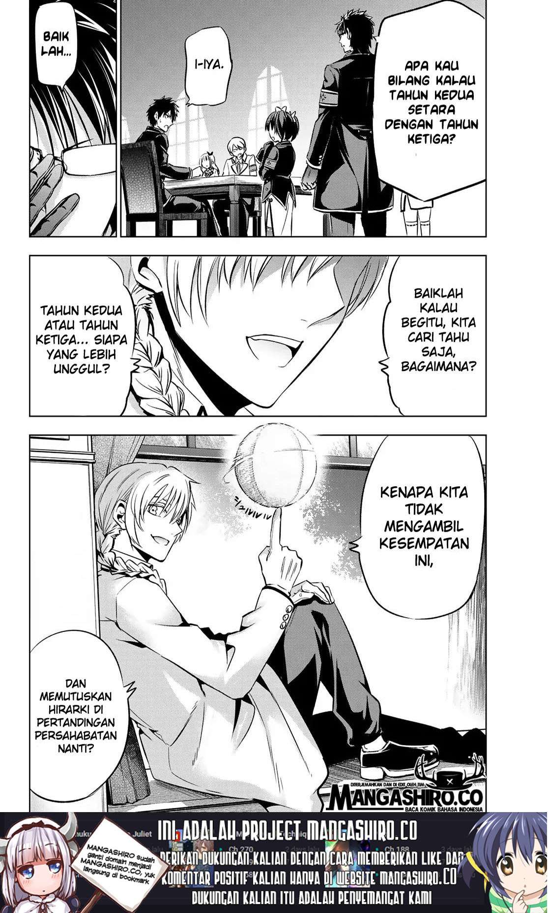 Kishuku Gakkou no Juliet Chapter 93 Bahasa Indonesia