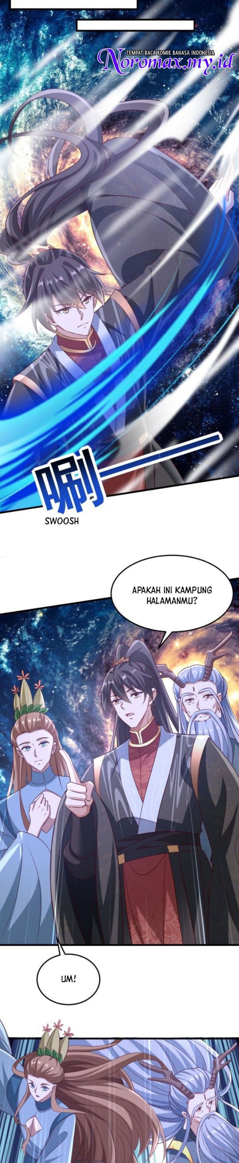 It’s Over! The Queen’s Soft Rice Husband is Actually Invincible Chapter 253 Bahasa Indonesia
