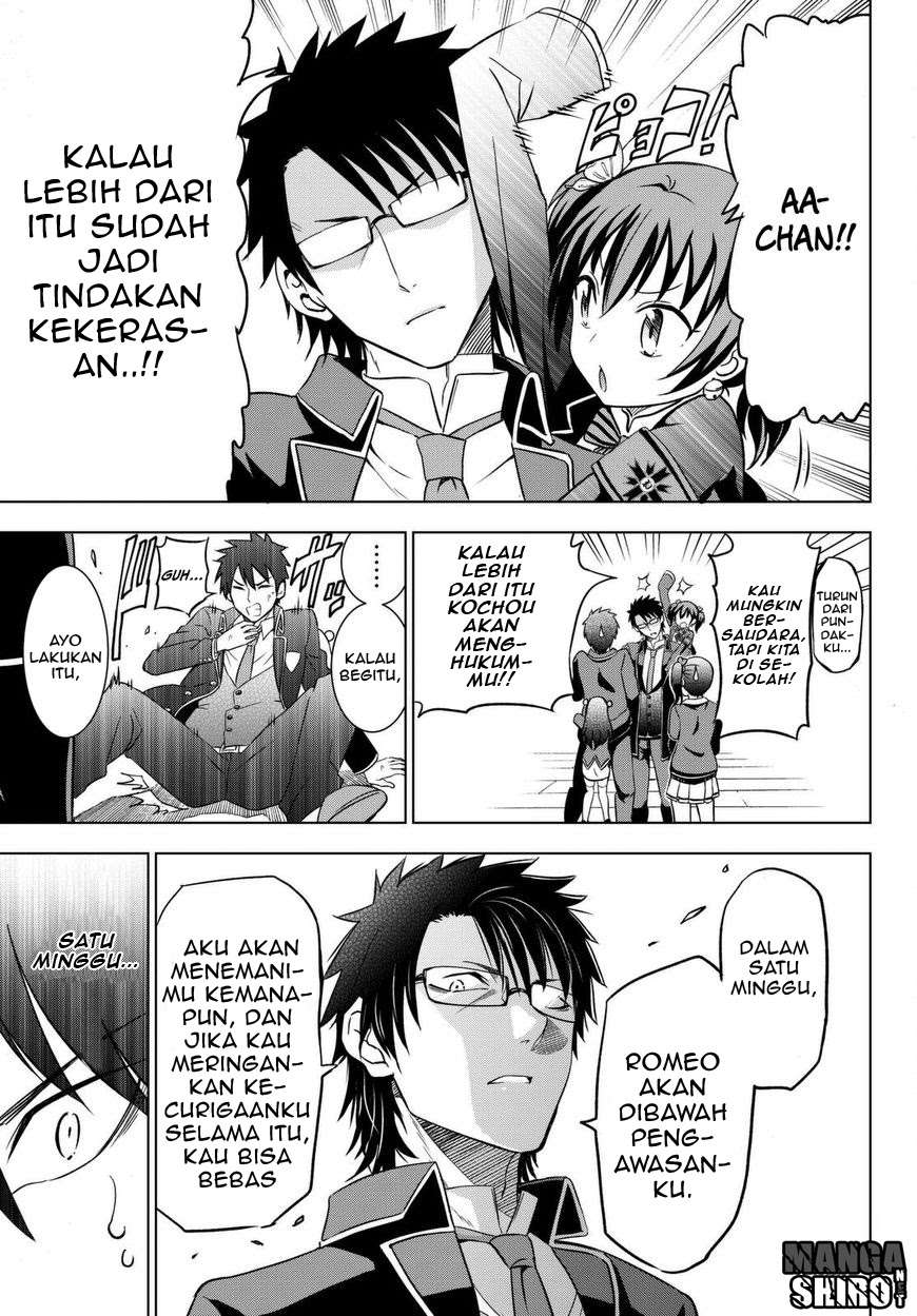 Kishuku Gakkou no Juliet Chapter 15 Bahasa Indonesia