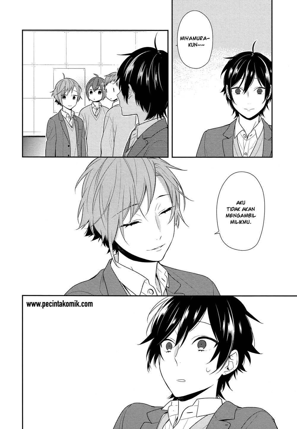 KomiknHorimiya Chapter 75